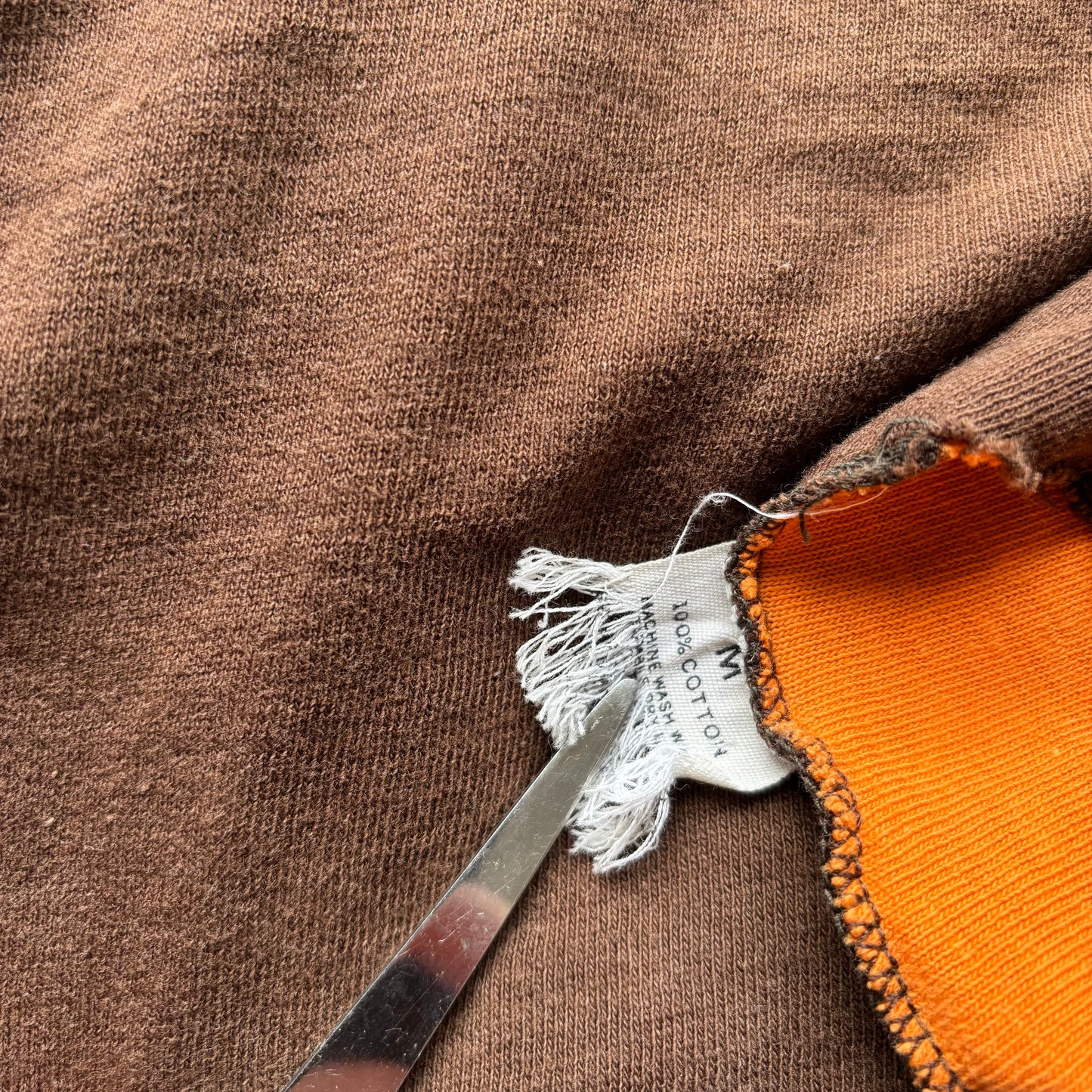 Vintage 1960s Hersey Phys Ed Double Face Tee. Small