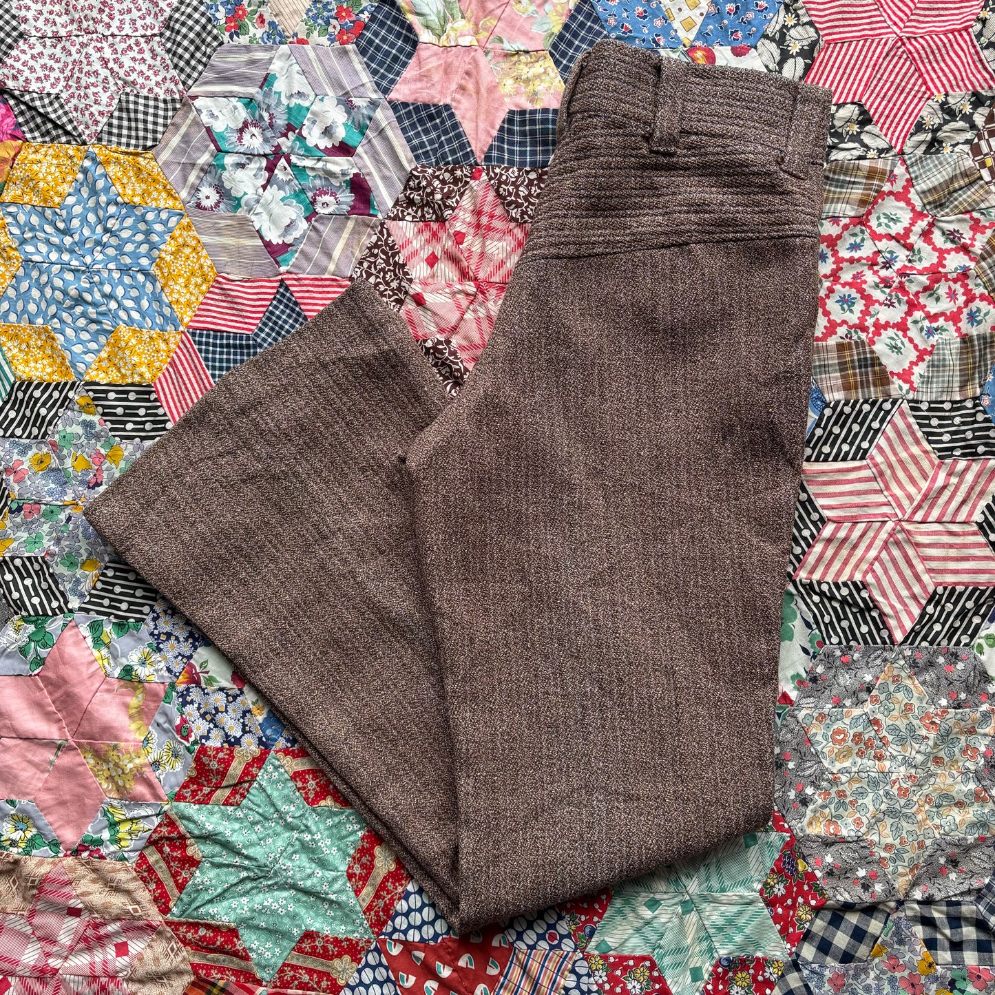 Vintage 1970s Flared Trousers. 32 x 32