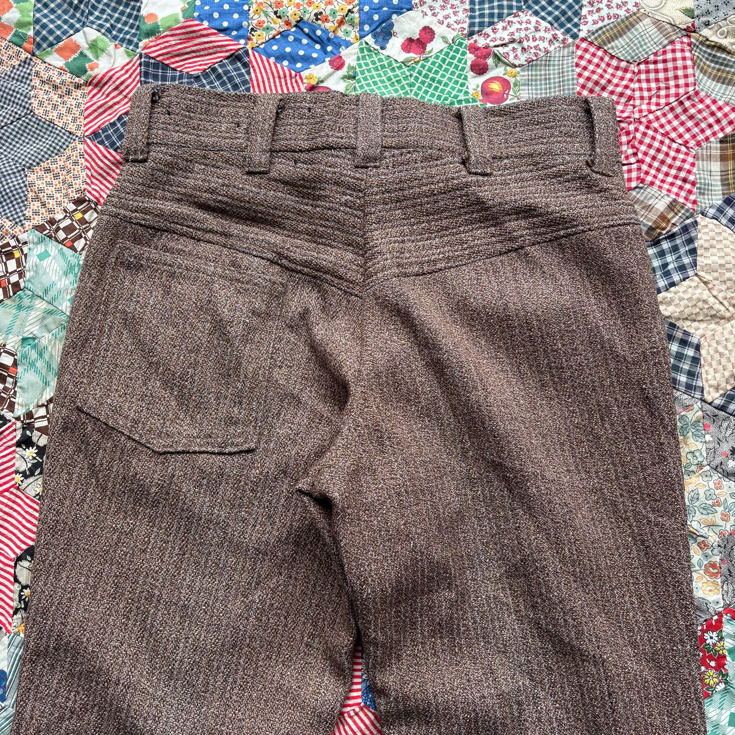 Vintage 1970s Flared Trousers. 32 x 32