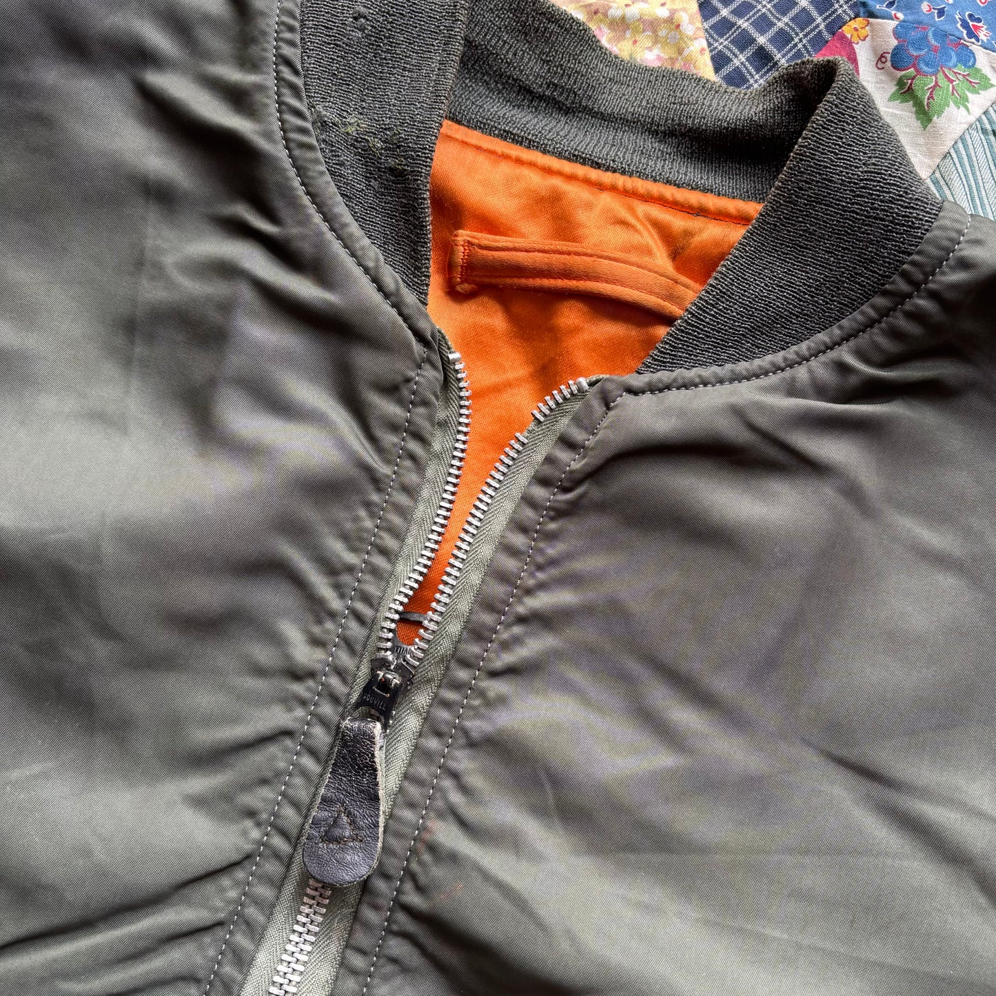 Vintage 1970s USAF Bomber Jacket. Medium