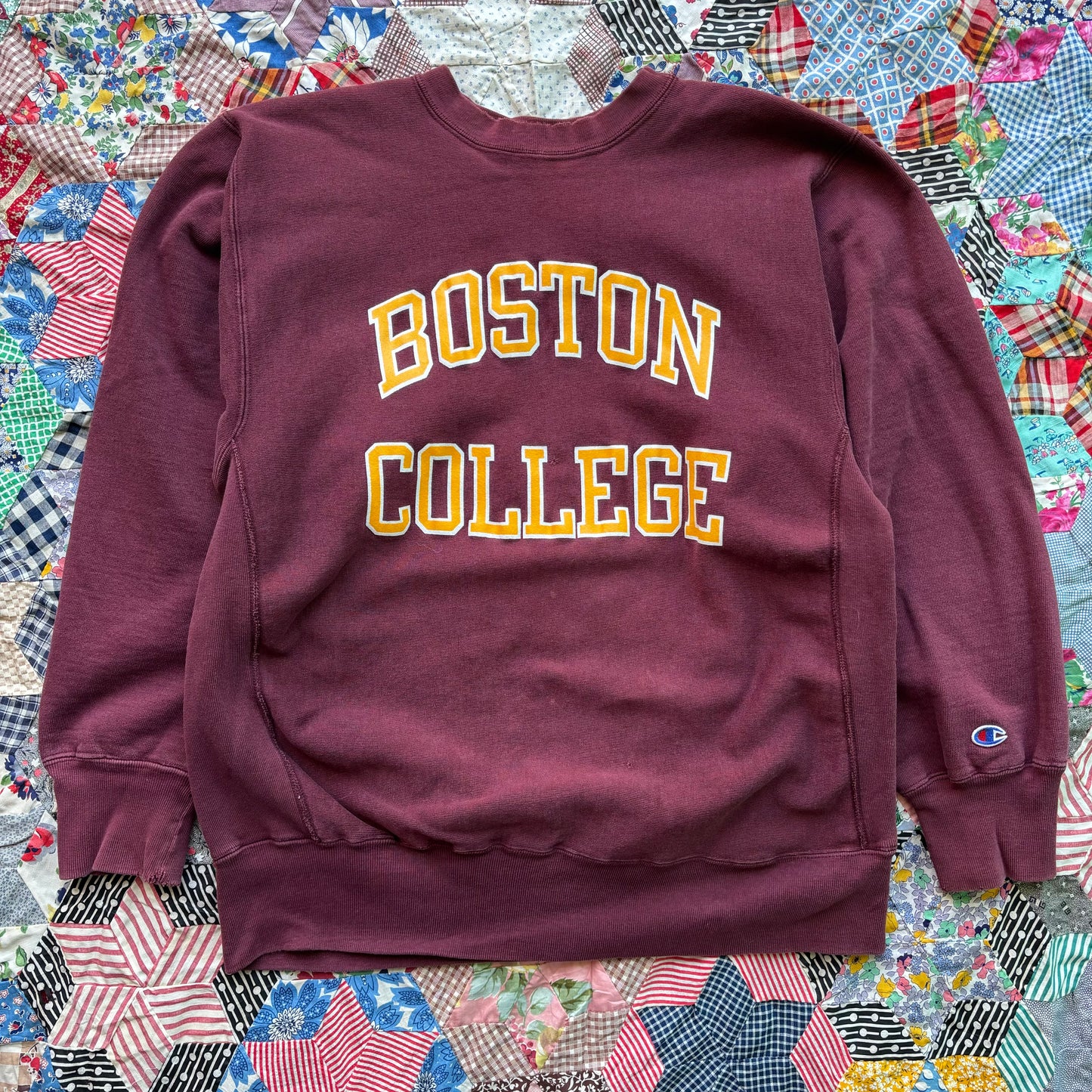 Vintage 1980s Boston College Champion Reverse Weave. X-Large