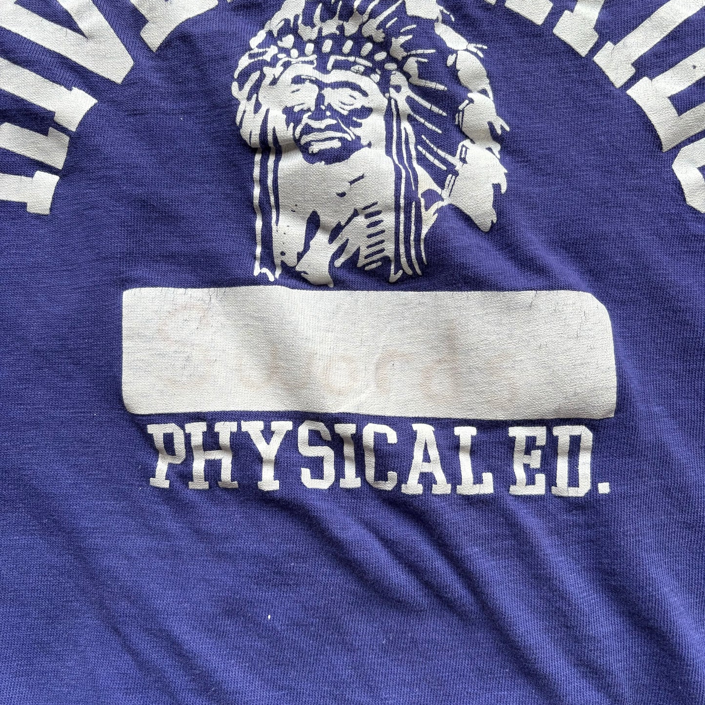 Vintage 1960s River Trails Double Face Tee Small