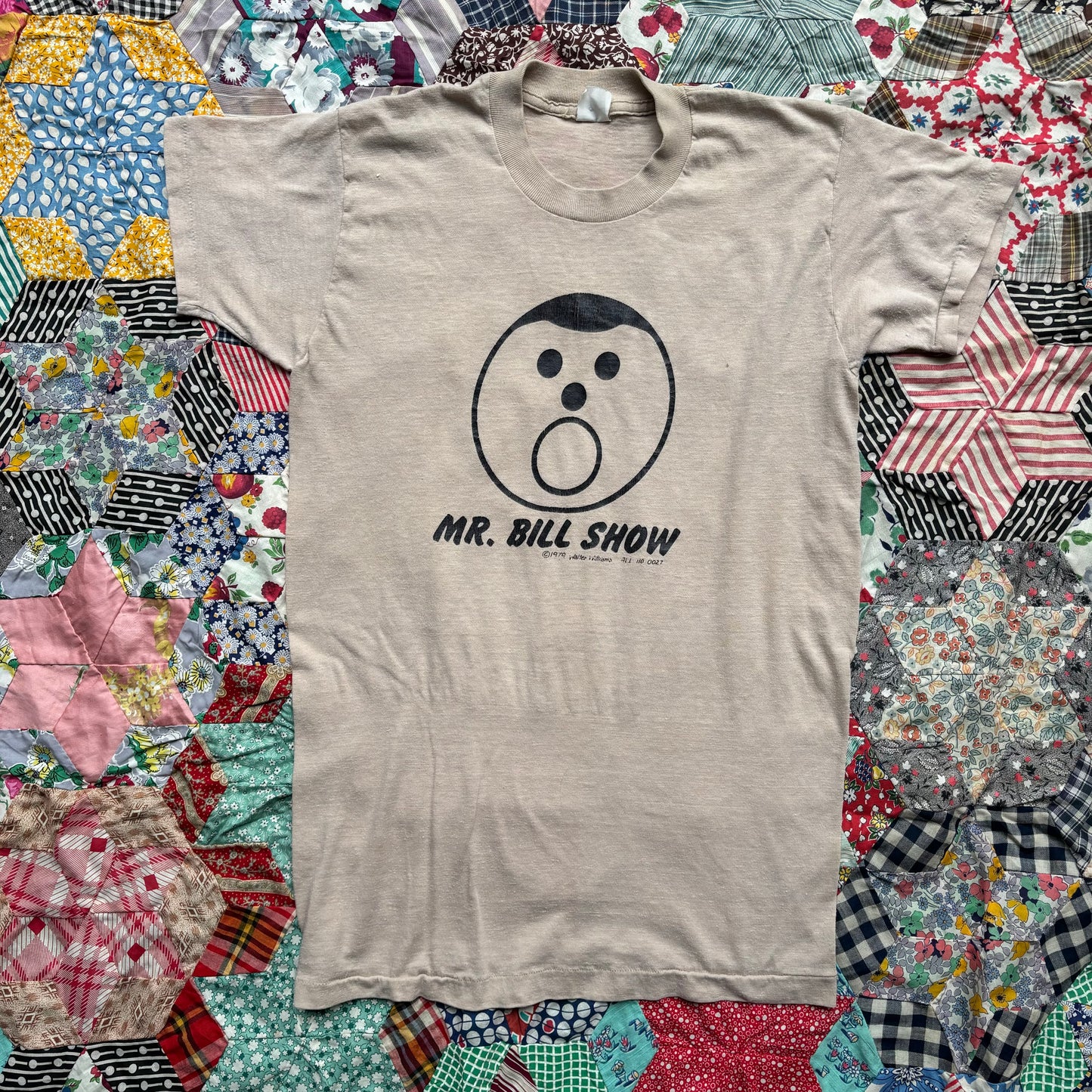 Vintage 1979 Mr. Bill Show. Medium