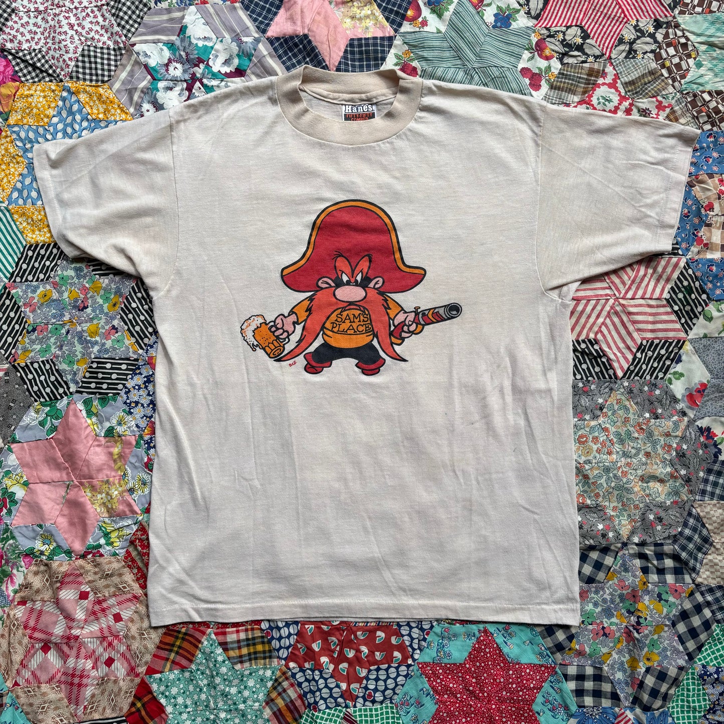 Vintage 1970s Sams Place Tee. Medium