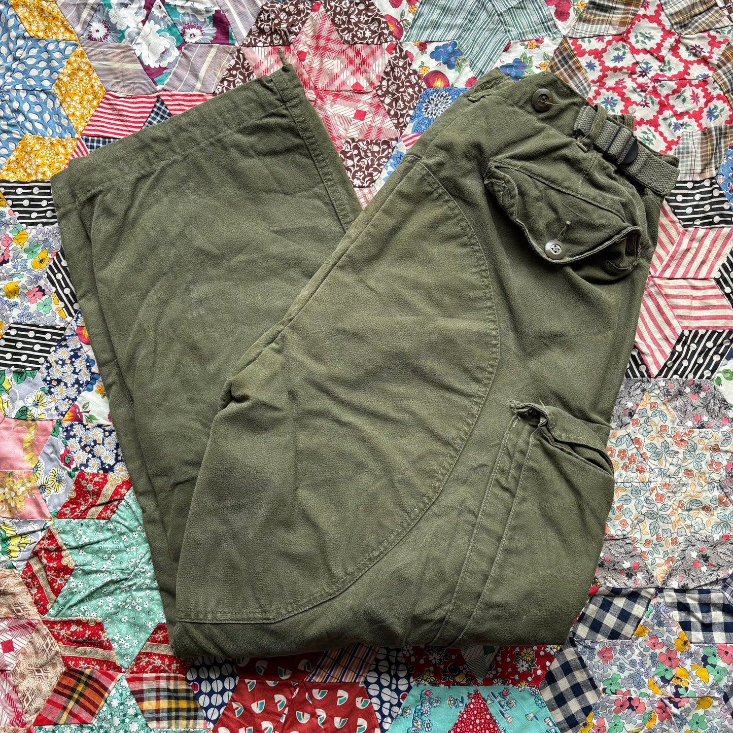 Vintage 1967 Canadian Military Pants. 31-35 x 31