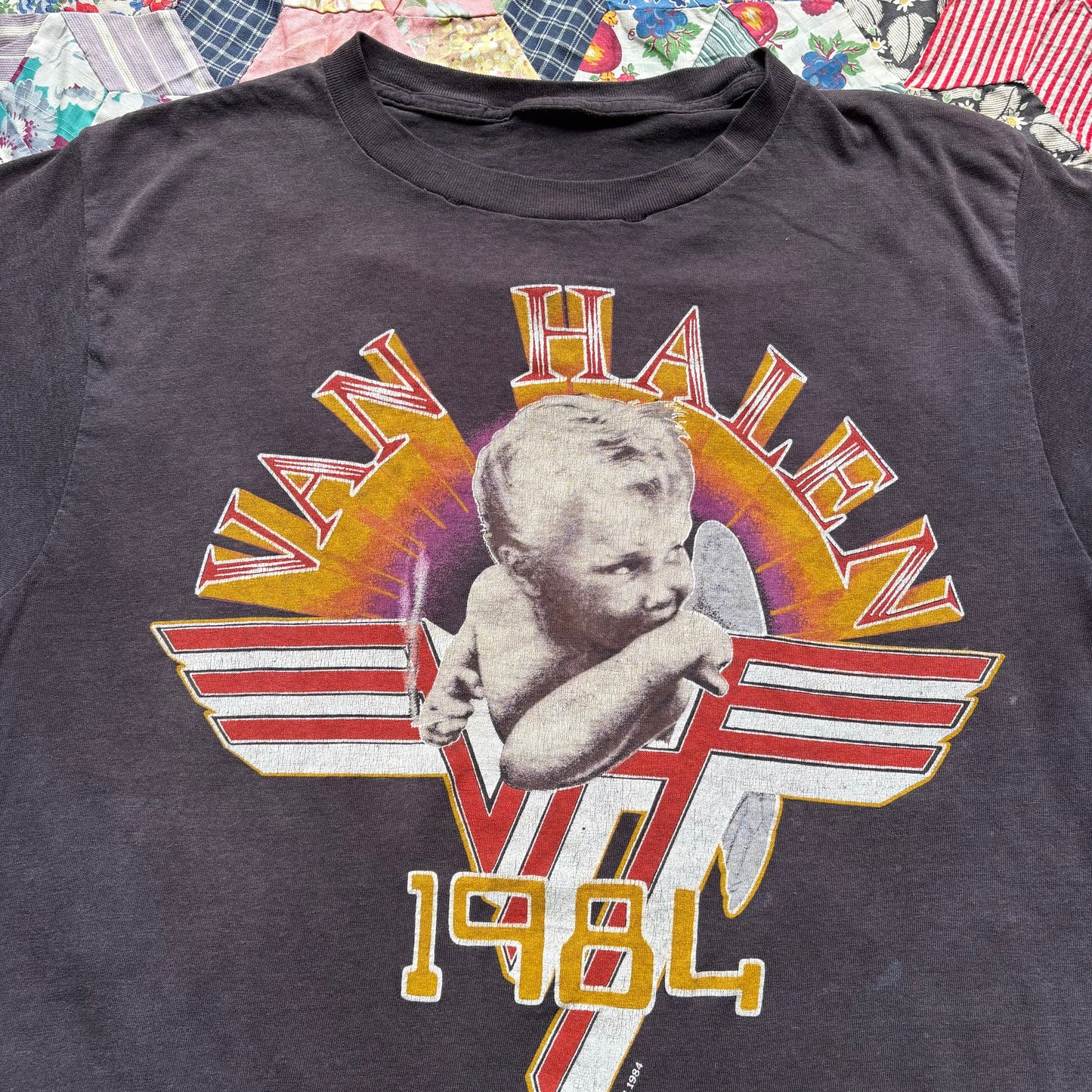 Vintage 1984 Van Halen Tee. Medium