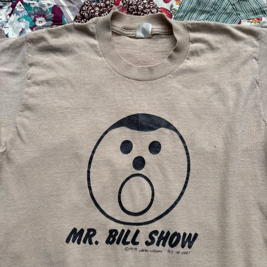Vintage 1979 Mr. Bill Show. Medium