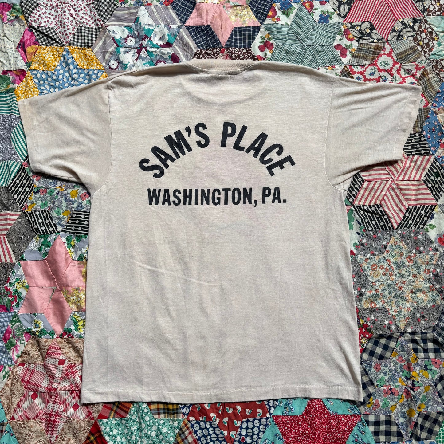 Vintage 1970s Sams Place Tee. Medium